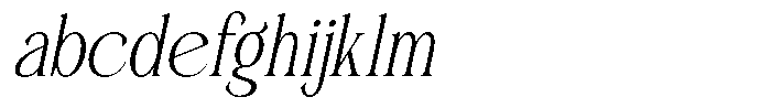 Plavor Oblique FONT