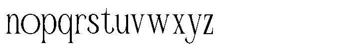 Plavor Regular Font LOWERCASE