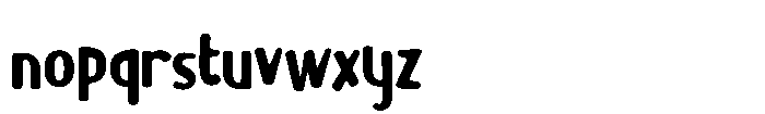 Play Block Font LOWERCASE