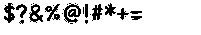 Play Note Regular Font OTHER CHARS