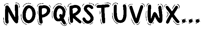 Play Note Regular Font UPPERCASE