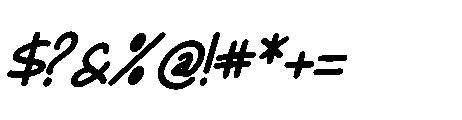 Play Sketch Italic Font OTHER CHARS