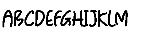 Play Sketch Regular Font UPPERCASE