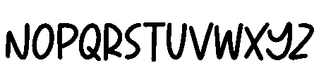 Play Sketch Regular Font UPPERCASE