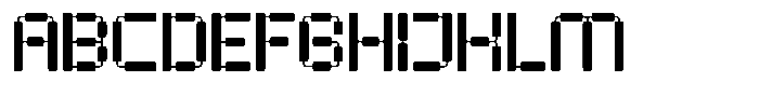 Play Sticz Regular Font UPPERCASE