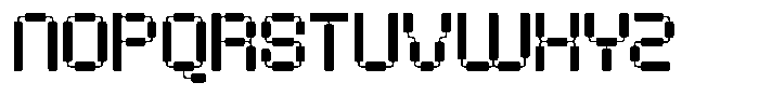 Play Sticz Regular Font UPPERCASE