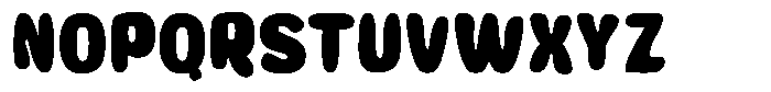 Playbowl Font UPPERCASE