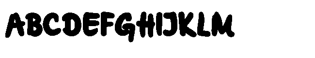 Playful Marker Bold Font UPPERCASE