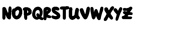 Playful Marker Bold Font UPPERCASE