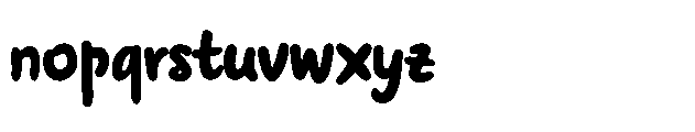 Playful Marker Regular Font LOWERCASE