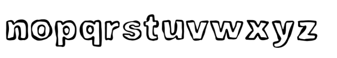 Playful Story Regular Font LOWERCASE