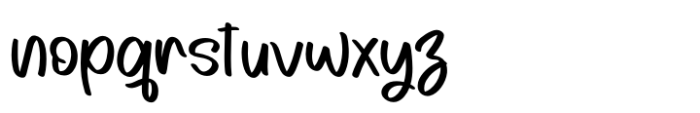 Playful Type Regular Font LOWERCASE