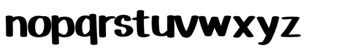 Playfun Font LOWERCASE
