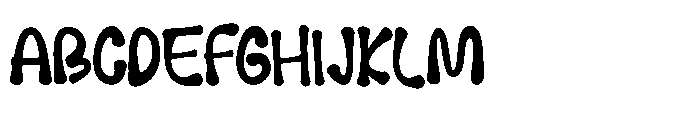 Playmore Font UPPERCASE