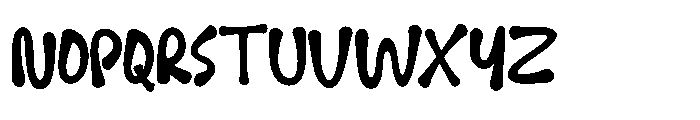 Playmore Font UPPERCASE