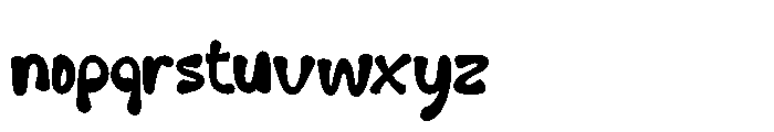 Playmore Font LOWERCASE