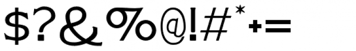 Plebia Semi Serif Font OTHER CHARS