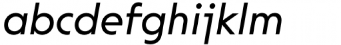 Plecnik Regular Italic Font LOWERCASE