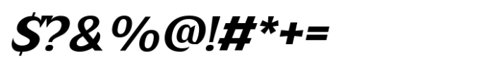 Plenary Semi Bold Italic Font OTHER CHARS