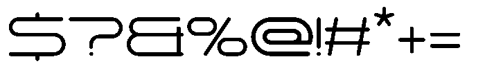 Pleso M Light Font OTHER CHARS