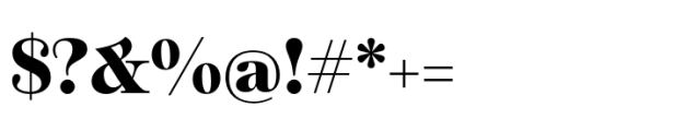 Plethora Bold Font OTHER CHARS