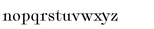 Plethora Regular Font LOWERCASE