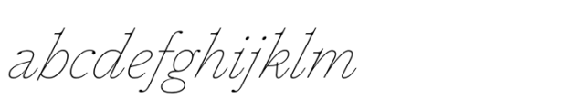Plethora Thin Italic FONT