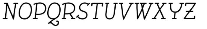Pleuf Pro Italic Font UPPERCASE