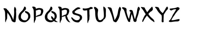 Pln Sageugche Font UPPERCASE
