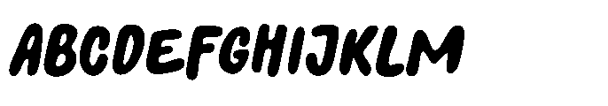 Ploger Font UPPERCASE