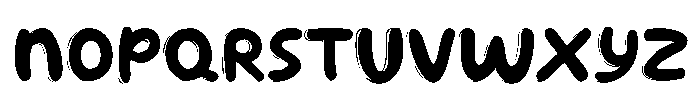 Ploofy Font LOWERCASE