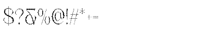 Plowell Font OTHER CHARS