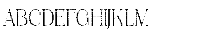 Plowell Font UPPERCASE
