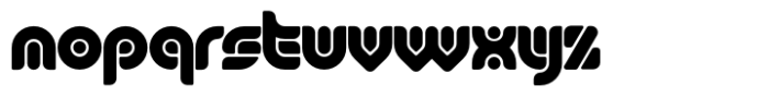 Plug Font LOWERCASE