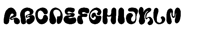 Plumby Vintage Font UPPERCASE