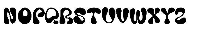 Plumby Vintage Font UPPERCASE