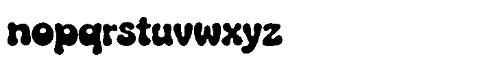 Plumgumty Style 1 Font LOWERCASE