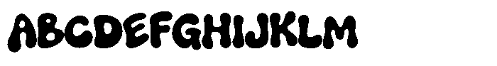 Plumgumty Style 2 Font UPPERCASE