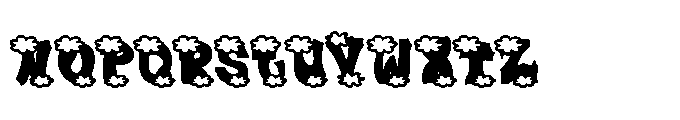 Plump Christmas Font UPPERCASE