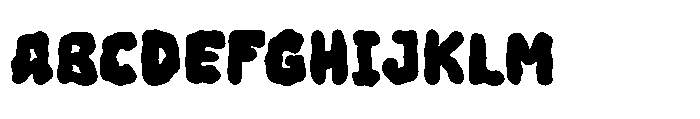 Plumpkin Font UPPERCASE
