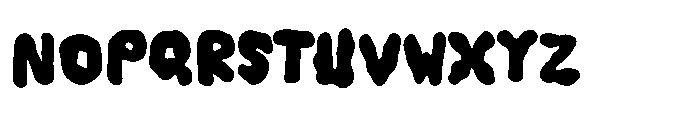 Plumpkin Font UPPERCASE