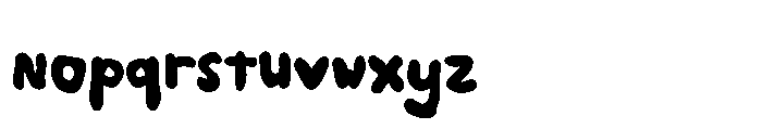 Plumpkin Font LOWERCASE