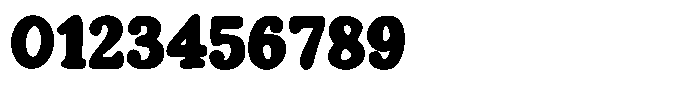 Plumpy Type Font OTHER CHARS