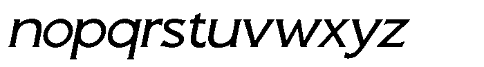 Pluribus Light Italic Font LOWERCASE