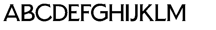 Pluribus Light Font UPPERCASE