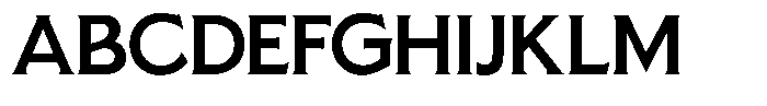 Pluribus Medium Font UPPERCASE