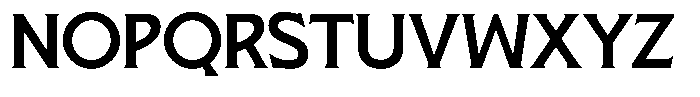Pluribus Medium Font UPPERCASE