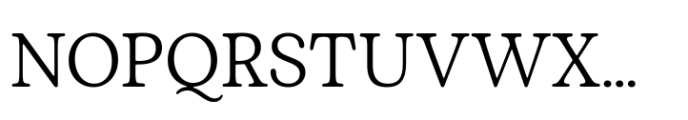 Plush Regular Font UPPERCASE