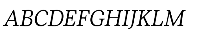 Plush Variable Italic Font UPPERCASE