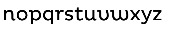 Pluto Regular Font LOWERCASE